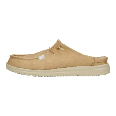 Image of HEYDUDE Wendy Slip Classic Mule Tan UK 6