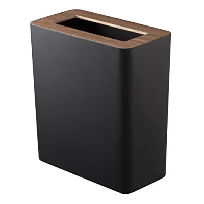 Image of Yamazaki RIN TRASH CAN SQUARE BR, Brown