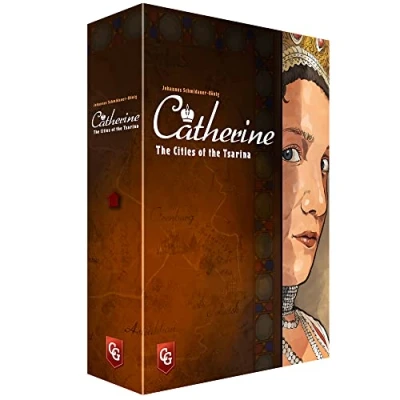 Image of Capstone Games Catherine: Cities of The Tsarina Board Game, Ages 14+, 2 4 Players, 60 Min
