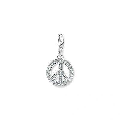 Image of Thomas Sabo, Women’s Sterling silver Cubic Zirconia Charm, Silver, one size 1880 051 14