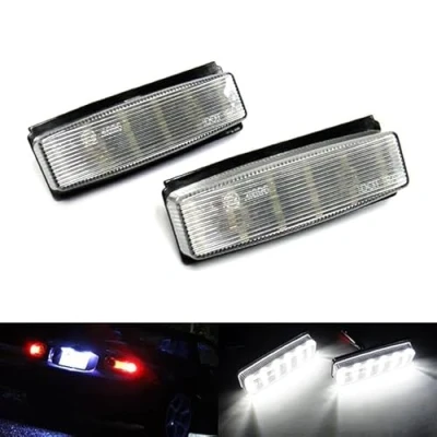 Image of RZG 2x LED Licence Number Plate Light White Canbus For 2005 15 MX 5 MK III NC Miata Roadster