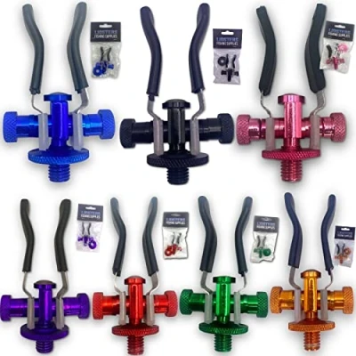 Image of 3 LIDSTERS CARP FISHING ALUMINIUM SUPER LITE ADJUSTABLE BUTT ROD REST POD RESTS (3 x Blue)