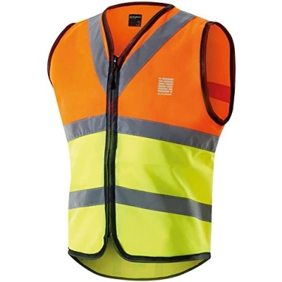 Image of Altura Night Vision Vest Kids Yellow/Orange, 5 6 Years/Cycling Cycle Bright Be Seen Traffic Car Street Road Hi Viz High Visibility Safety Safe Top Gilet Shirt Children Child Unisex Boy Girl Youth