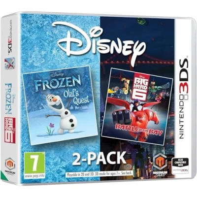 Image of Disney Frozen Big Hero 6 Double pack (Nintendo 3DS)