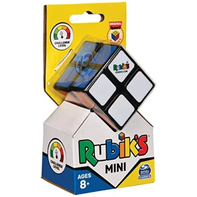 Image of Rubik&#039;s 6064345, SPIN MASTER, 2X2 MINI, Original, with 2 Layers 4 Cube, Professional Puzzle Color Combination, Pocket Suitable for children from 8