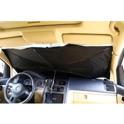 Image of CARALL Car Sunshade, Interior Windscreen, Sunshade for Car, SUV, Truck, Patented Design (125 x 65 cm Small Car) (PT0575)