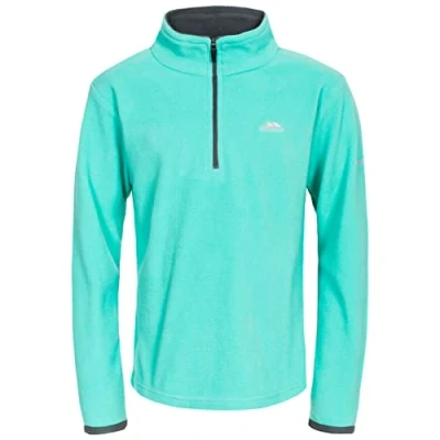 Image of Trespass Kids Sybil Ultralight Microfleece 130gsm for Children/ Kids/ Girls/ Toddlers ages 2 12 Walking/ Hiking/ Trekking/ Camping/ Outdoor/ Snowsports/ Skiing/ Snowboarding Carbon, 7/8