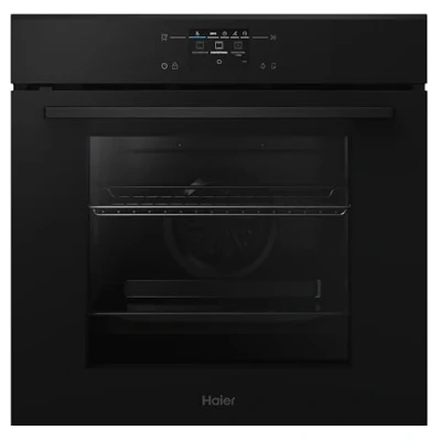 Image of HAIER ID Series 2 H6 ID25L5YTX Electric Pyrolytic Smart Oven Black, Black