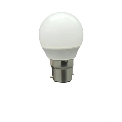Image of Eveready 6w (=40w) LED Opal Golf Ball Lamp Bayonet Cap (BC) Daylight White / 6500k