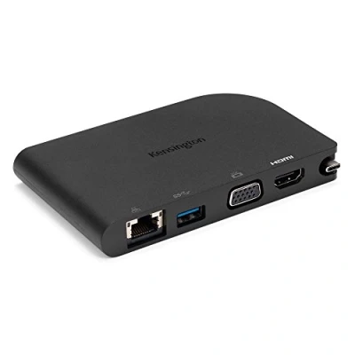 Image of Kensington Mobile Docking Station USB C Universal Laptop with DisplayPort/HDMI Outputs (K33969WW)