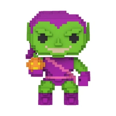 Image of Funko Pop! Marvel: 8 Bit Green Goblin Marvel Comics Collectable Vinyl Figure Gift Idea Official Merchandise Toys for Kids &amp; Adults Comic Books Fans Model Collectors