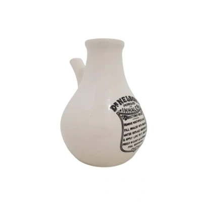 Image of Dr Nelson’s Improved Inhaler, Vocal Steamer White, Complete with Mouthpiece, Medium Size : 500ml