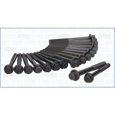 Image of RF0110135Ax10, WL0110135x8 Cylinder Head Bolt Kit AJUSA 81021800 Male Star 10, 8 FORD: Ranger Mk2