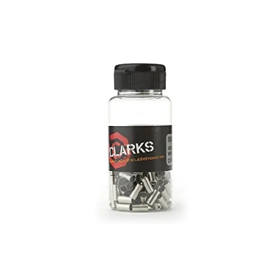 Image of Clarks CX18DP Steel Gear Ferrule Cycle Component (Pack of 100) Black