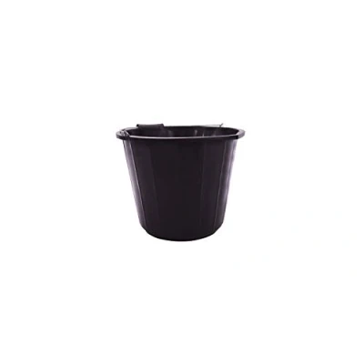 Image of Mercury Trade Heavy Duty Builders Bucket 14 Litre Black