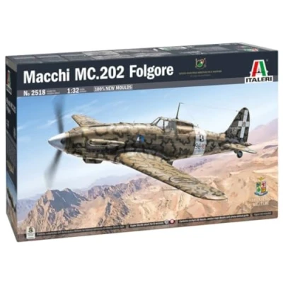 Image of Italeri 2518 Macchi MC.202 Folgore 1:32 Model Kit