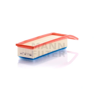 Image of 9804875680 Air Filter MANN C 38 130 80mm 105mm 378mm Insert PEUGEOT: 308 II Hatchback, SW 2
