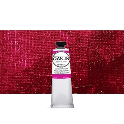 Image of Gamblin : Artist Oil Paint 37ml Quinacridone Violet