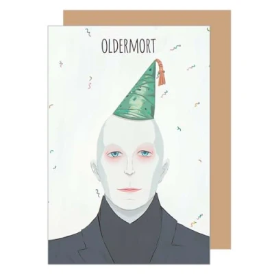 Image of Edition Seidel Premium Birthday Card with Envelope, Greetings Card, Happy Birthday, Man, Woman, Teenager, Oldermort Funny Humour (G3688 SW024)