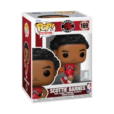 Image of Funko POP! NBA: Raptors Scottie Barnes Collectable Vinyl Figure Gift Idea Official Merchandise Toys for Kids &amp; Adults Sports Fans Model Collectors and Display