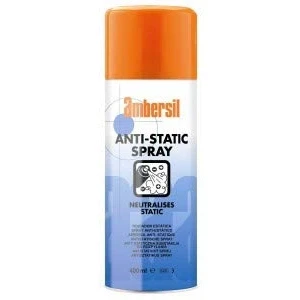Image of Ambersil 31561 Neutralises Static Electricity 400Ml 3 Pack