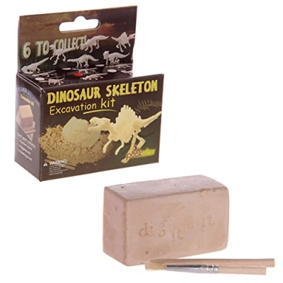 Image of Puckator DIG04 Small Dinosaur Skeleton Dig It Out Kit
