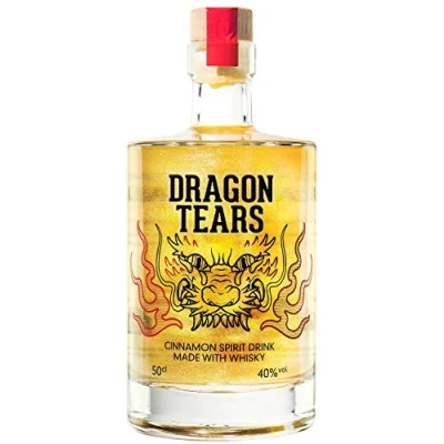 Image of Firebox Dragon Tears Whisky Smooth Blended Scotch with Cinnamon (50cl) Part of the Mythical Spirits Range by We Make Creatures Cry