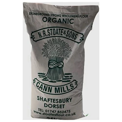 Image of Stoates Stoneground Organic Strong Wholemeal Bread Making Flour (25kg)