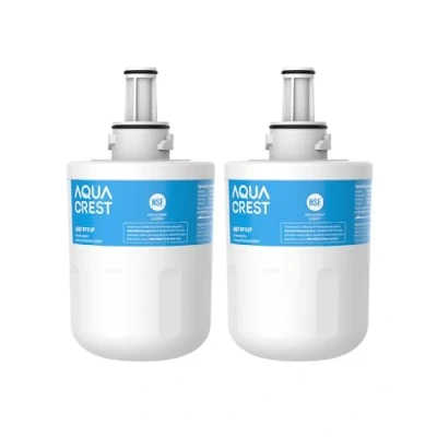 Image of Aqua CREST DA29 00003F Fridge Water Filter, Compatible with Samsung® Pure Plus 00003F, HAFIN1, 00003A, 00003B, 00003A B, DA61 00159A, DA97 06317A (2)