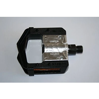 Image of Wellgo 2DU Bearing F265 Folding 9/16 inch Pedal in Black