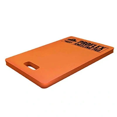 Image of Ergodyne ProFlex 380 Kneeling Pad, Foam Knee Cushion, Water Resistant Mat, 14&quot; x 21&quot; 1&quot;, Orange, Standard