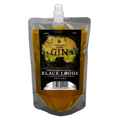 Image of Black Lodge Potions Stinging Nettle &amp; Honey Gin (500ml Pouch)