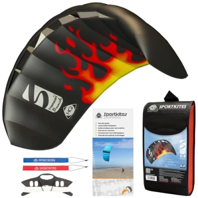 Image of HQ Kites 1.3m Symphony Beach III Flame R2F