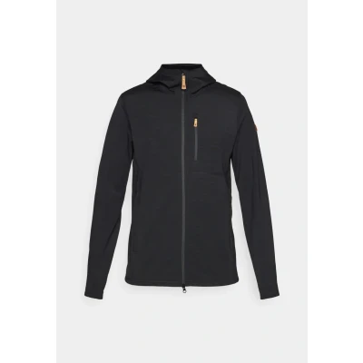 Image of Fjällräven KEB Hoodie Zipup sweatshirt, Men&#039;s, Size: XS, Black