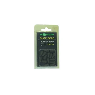 Image of Shok Beads Shock Absorbing Fishing for Carp Rigs Durable Impact Protection Rig Components