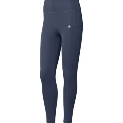 Image of adidas Women&#039;s Optime 7/8 Leggings, preloved fig, XL