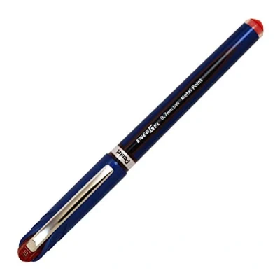 Image of Pentel EnerGel Plus 0.7mm Gel Rollerball Red