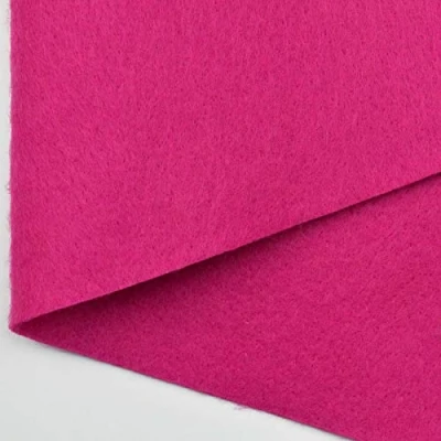 Image of Accessories Attic 1 Piece HOT PINK A4 Felt Fabric Sheet, Textile Fabrics DIY Craftwork Crafts, Assorted Colour Patchwork Sewing Polyester Sheet for Craft (30 * 20 cm)