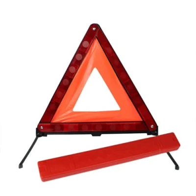 Image of Simply SWT1Foldable Warning Triangle, Complied with ECE R27 European Standards, Convenient Carry Box, Highly reflective Design Clearly Alert