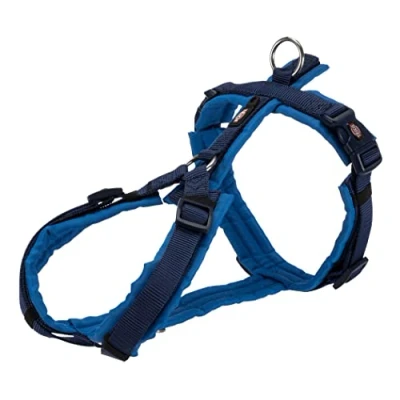 Image of TRIXIE Trekking New Premium Indian Cobalt Blue Harness for Dogs
