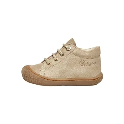 Image of Naturino Cocoon Crib Shoe, Gold