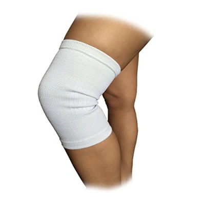 Image of Steroplast STEROSPORT PROFESSIONAL KNITTED KNEE LEG THICK QUALITY ELASTIC SUPPORT BANDAGE MEDIUM 36 42CM CIRCUMFERENCE