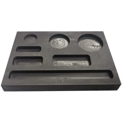 Image of LLF Graphite Casting Ingot Mold Metal Refining Scrap Bar Coin Combo Crucible 7 in 1