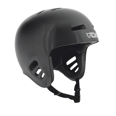 Image of TSG Dawn Helmet Dirt, Jump, Skate, Mountain, BMX Bike Pisspot Flat Black SM/MD