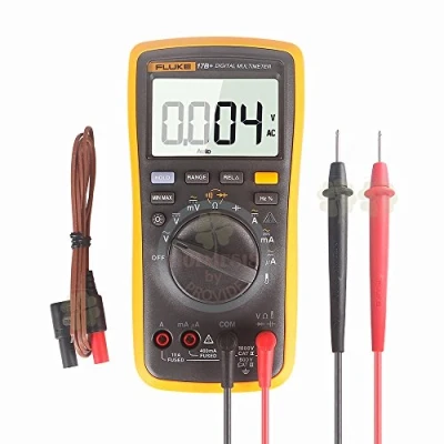 Image of FLUKE 17B+ Digital Multimeter w/ Temperature &amp; Frequency (CARRYING CASE INCLUDED)