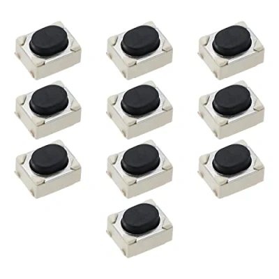 Image of YINETTECH 10PCS Micro Switch Button Compatible with Astra J Karl Adam Cascada Car Remote Key Fob Push Switches Automotive Interior Accessories