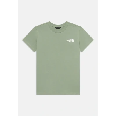Image of The North Face TEEN Simple DOME TEE Unisex Basic Tshirt, Size: 14 16y, Slate moss