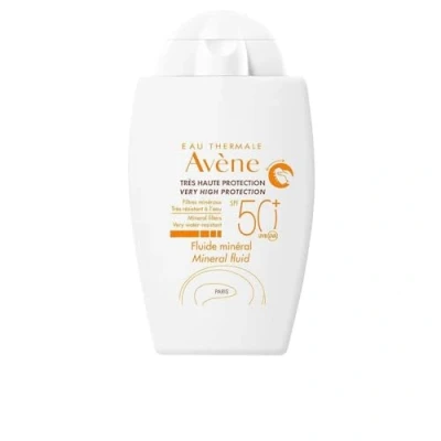 Image of Avne Very High Protection Mineral Fluid SPF50+ Sun Cream for Intolerant Skin 40ml