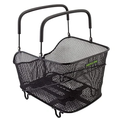 Image of Racktime Unisex Adult Baskit Trunk Bicycle Basket, Black, 1 Size