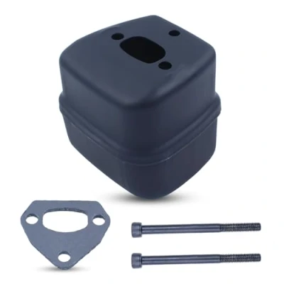 Image of Haishine Exhaust Muffler Silencer Bolt Gasket Kit Fit for Husqvarna 36 41 136 137 141 142 Chainsaw Part Silent Block #530069415